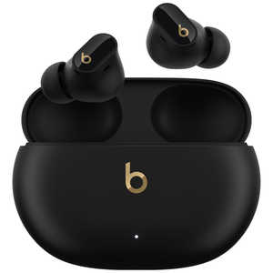 BEATSBYDRDRE 完全ワイヤレスイヤホン Beats Studio Buds ＋ ブラック/ゴールド［ワイヤレス(左右分離) /Bluetooth /ノイズキャンセリング対応］ MQLH3PA/A