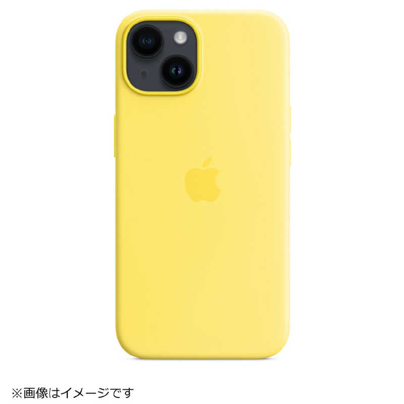 アップル アップル MagSafe対応 iPhone 14 シリコーンケース カナリアイエロー MQU73FE/A MQU73FEA MQU73FEA