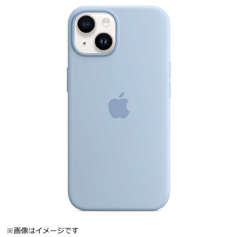 アップル アップル MagSafe対応 iPhone 14 シリコーンケース スカイ MQU93FE/A MQU93FEA MQU93FEA