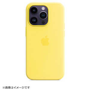 アップル MagSafe対応 iPhone 14 Pro シリコーンケース カナリアイエロー MQUG3FE/A MQUG3FEA