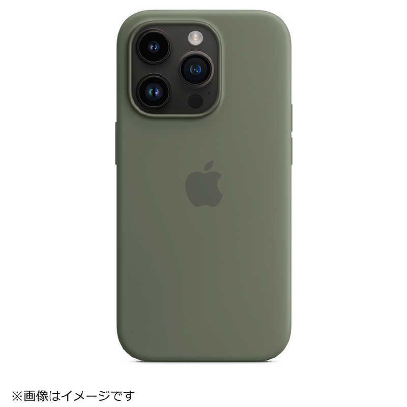 アップル アップル MagSafe対応 iPhone 14 Pro シリコーンケース オリーブ MQUH3FE/A MQUH3FEA MQUH3FEA