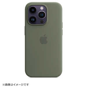 アップル MagSafe対応 iPhone 14 Pro シリコーンケース オリーブ MQUH3FE/A MQUH3FEA