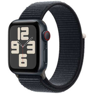 アップル Apple Watch SE(GPS ＋ Cellularモデル)- 40mmケースとミッドナイトスポーツループ ミッドナイトアルミニウム MRGE3JA