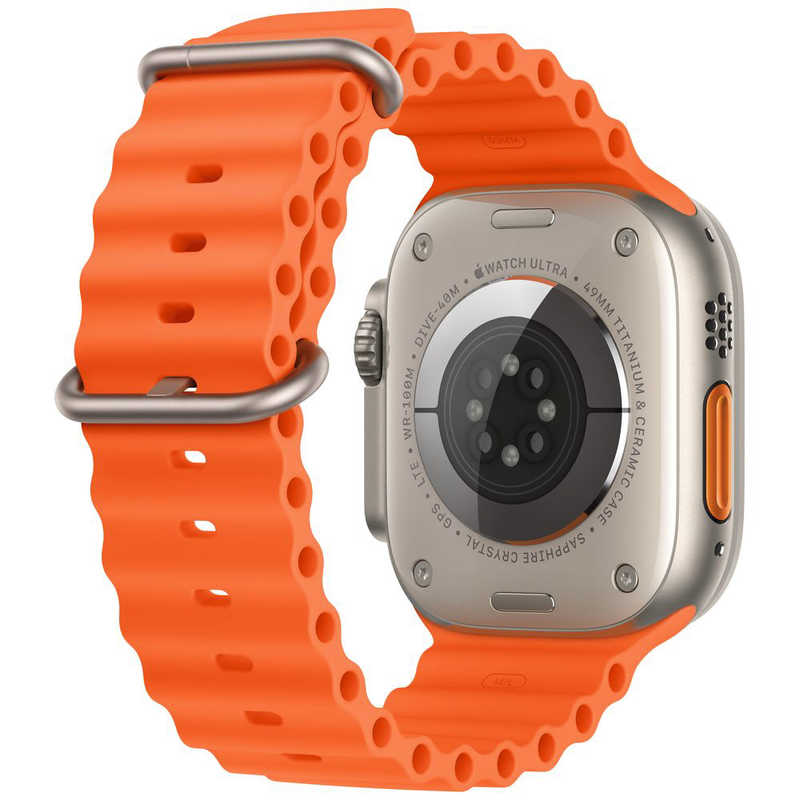 アップル アップル Apple Watch Ultra 2(GPS ＋ Cellularモデル)- 49mmチタニウムケースと オレンジオーシャンバンド MREH3JA MREH3JA
