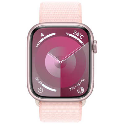 アップル Apple Watch Series 9(GPSモデル)- 45mmピンク アップル Apple Watch Series 9(GPSモデル)- 45mmピンク