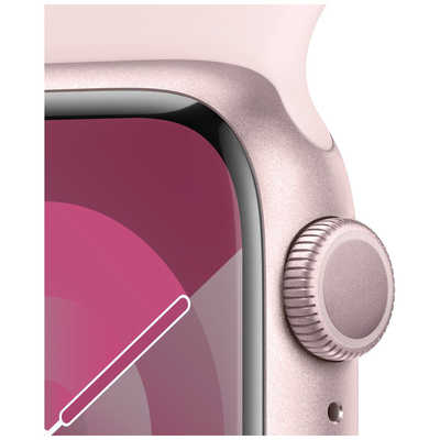 アップル Apple Watch Series 9(GPSモデル)- 41mmピンクアルミニウム  