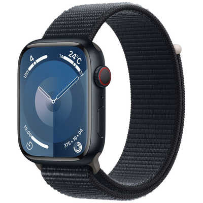 アップル Apple Watch Series 9(GPS ＋ Cellularモデル)- 45mmケースと 