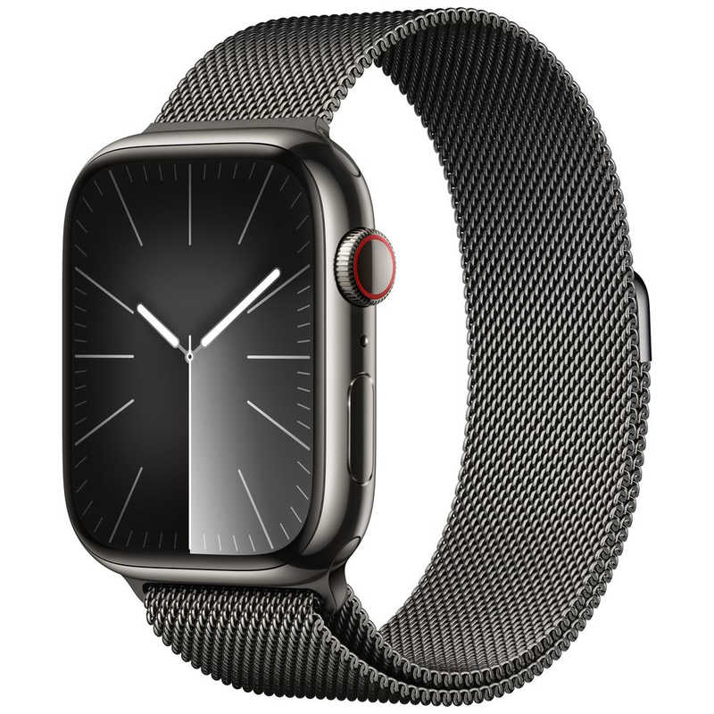 アップル アップル Apple Watch Series 9(GPS ＋ Cellularモデル)- 45mmケースとグラファイトミラネーゼループ グラファイトステンレススチール MRMX3JA MRMX3JA