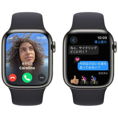 アップル Apple Watch Series 9(GPS ＋ Cellularモデル)- 41mmケースと 