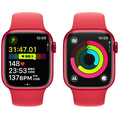 アップル Apple Watch Series 9(GPS ＋ Cellularモデル)- 41mm