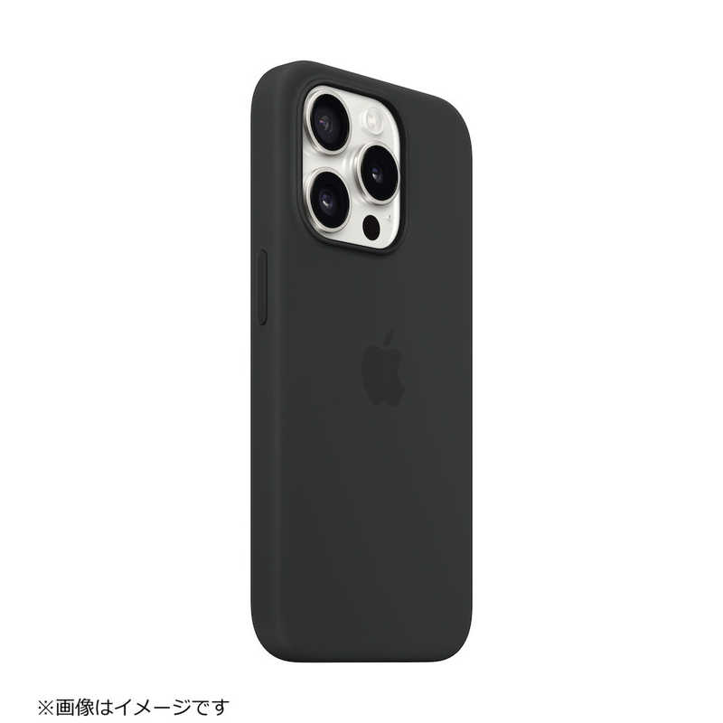 アップル アップル MagSafe対応iPhone 15 Proシリコーンケース - ブラック MT1A3FE/A MT1A3FE/A