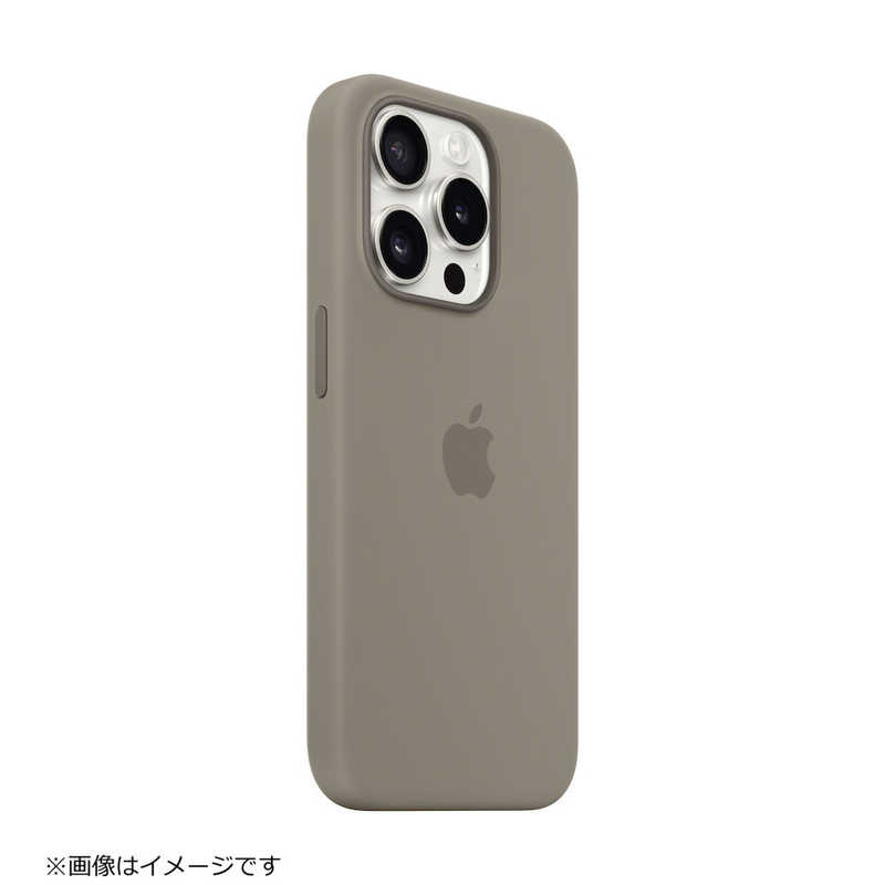 アップル アップル MagSafe対応iPhone 15 Proシリコーンケース - クレイ MT1E3FE/A MT1E3FE/A
