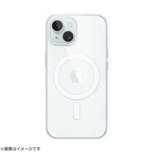 アップル MagSafe対応iPhone 15ケース クリア MT203FE/A