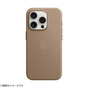 アップル MagSafe対応iPhone 15 Proファインウーブンケース - トープ MT4J3FE/A
