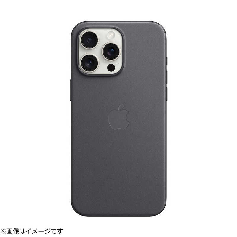アップル アップル MagSafe対応iPhone 15 Pro Maxファインウーブンケース - ブラック MT4V3FE/A MT4V3FE/A