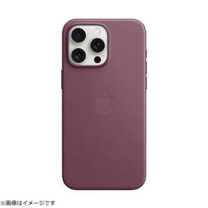 アップル MagSafe対応iPhone 15 Pro Maxファインウーブンケース - マルベリー MT4X3FE/A