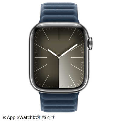 アップル 41mmケース用パシフィックブルーマグネティックリンク - S/M