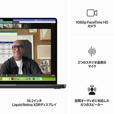 アップル MacBook Pro 16インチ Apple M3 Maxチップ [2023年モデル/SSD