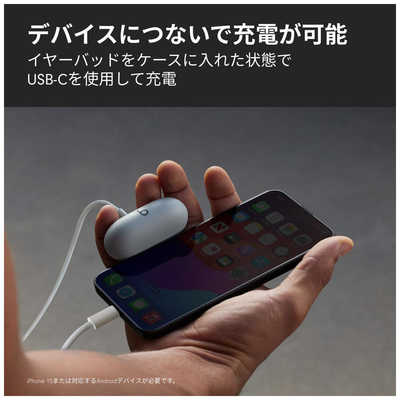 【未使用】Beats Solo Buds ワイヤレスイヤホン グレー Beats Solo Buds ワイヤレスイヤフォン – ストームグレイ