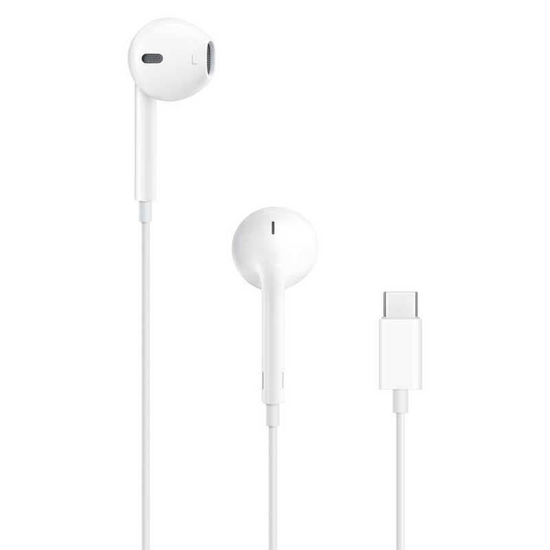 アップル アップル 【純正】インナーイヤー型イヤホン EarPods with USB-C Connector [USB-C端子] MTJY3FE/A MTJY3FE/A