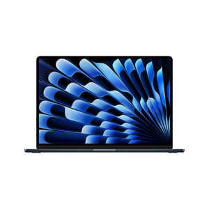 アップル MacBook Air 15インチ Apple M3チップ搭載モデル [2024年モデル /SSD 256GB /メモリ 8GB /8コアCPUと10コアGPU ] ミッドナイト MRYU3JA