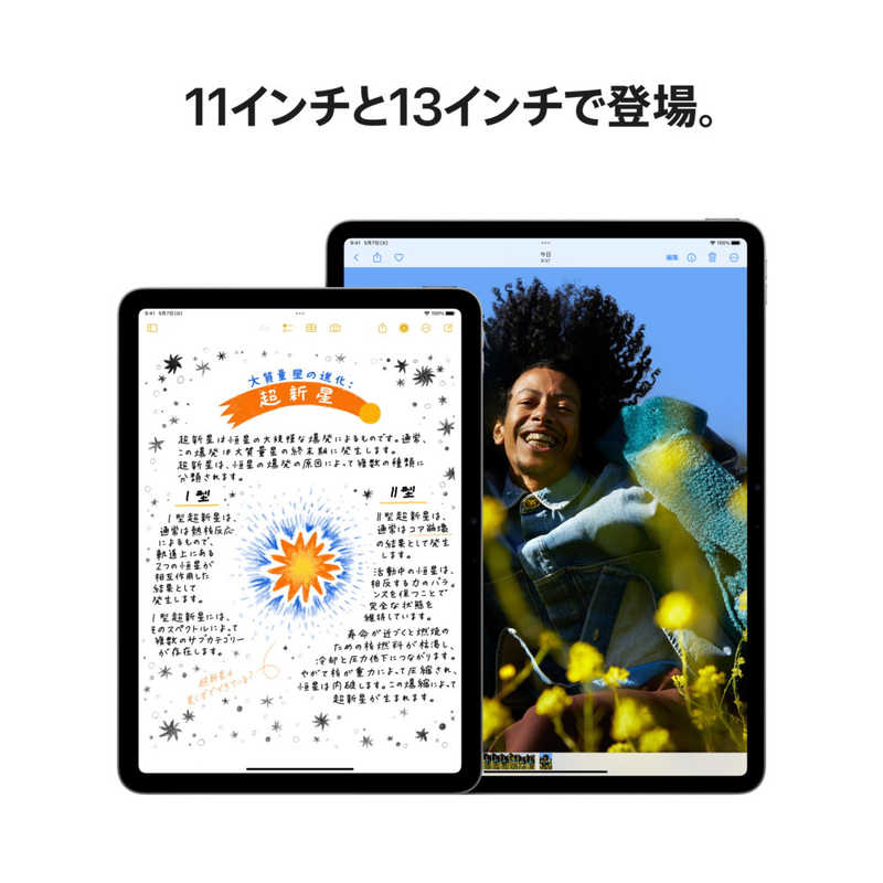 アップル アップル 11インチ iPad Air（M2）Apple M2 11型 Wi-Fiモデル ストレージ：256GB ブルー MUWH3J/A MUWH3J/A