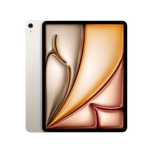 アップル 13インチ iPad Air（M2）Apple M2 13型 Wi-Fiモデル ストレージ：128GB スターライト MV293J/A