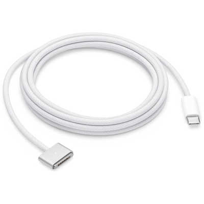 アップル (純正)USB-C⇔MagSafe3ケーブル(2m)シルバー MW613FE/A の