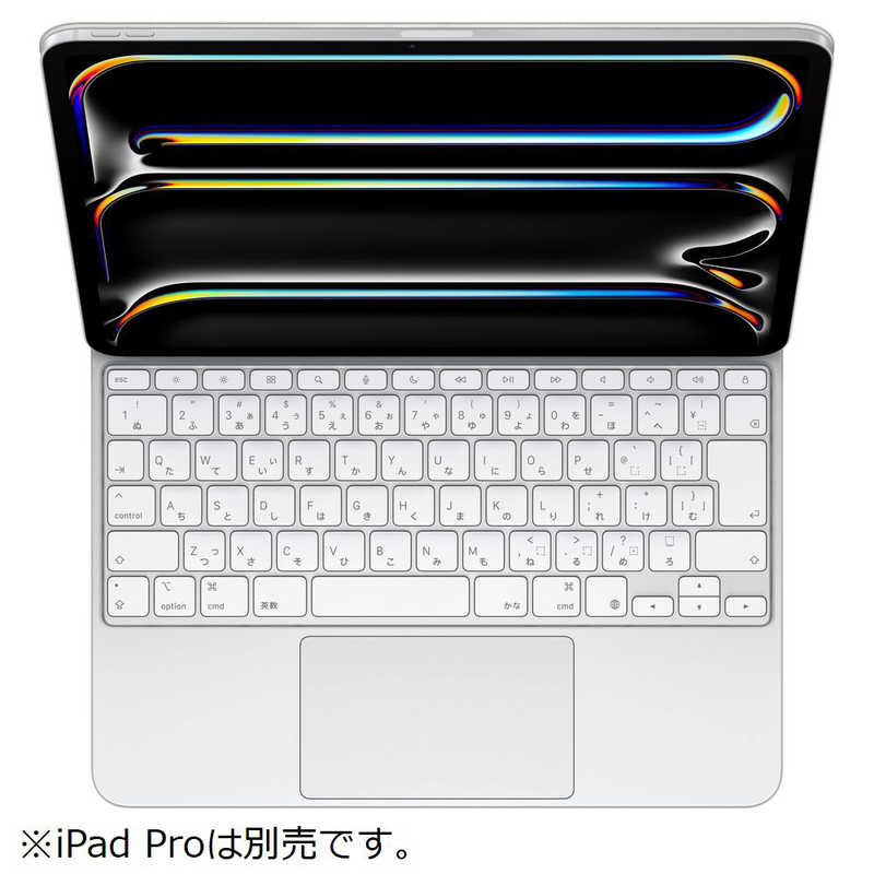 アップル アップル 13インチiPad Pro(M4)用Magic Keyboard 日本語 ホワイト MWR43J/A MWR43J/A