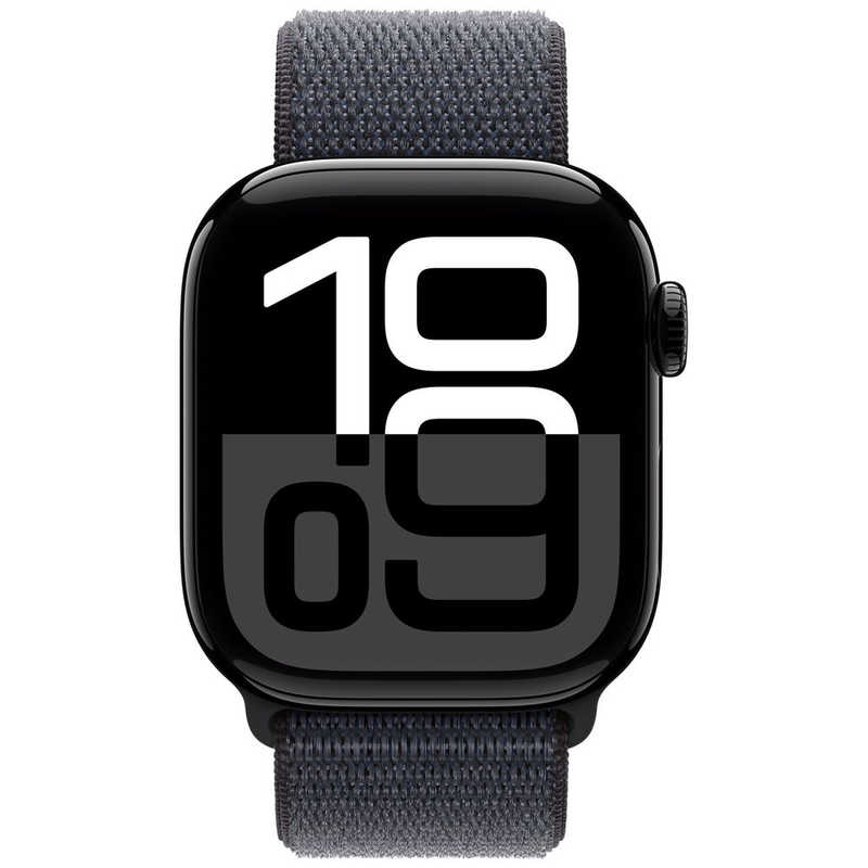 アップル アップル Apple Watch Series 10(GPSモデル)- 42mmジェットブラックアルミニウムケースとインクスポーツループ MWWG3JA MWWG3JA