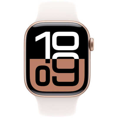 アップル Apple Watch Series 10(GPSモデル)- 42mmローズゴールド 