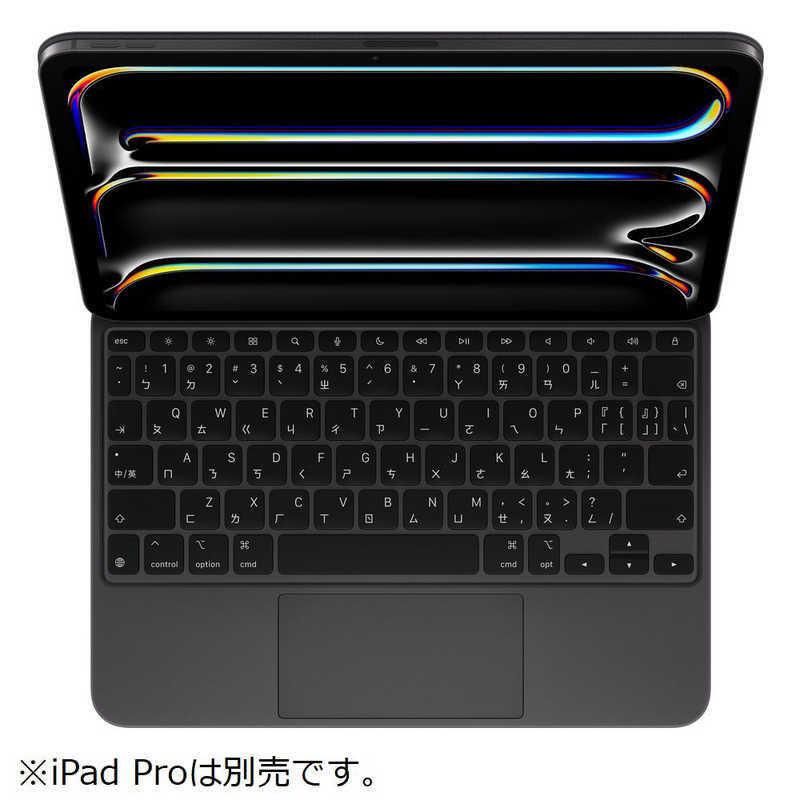 アップル アップル 11インチiPad Pro(M4) 用Magic Keyboard 中国語(注音) ブラック MWR23EQ/A MWR23EQ/A