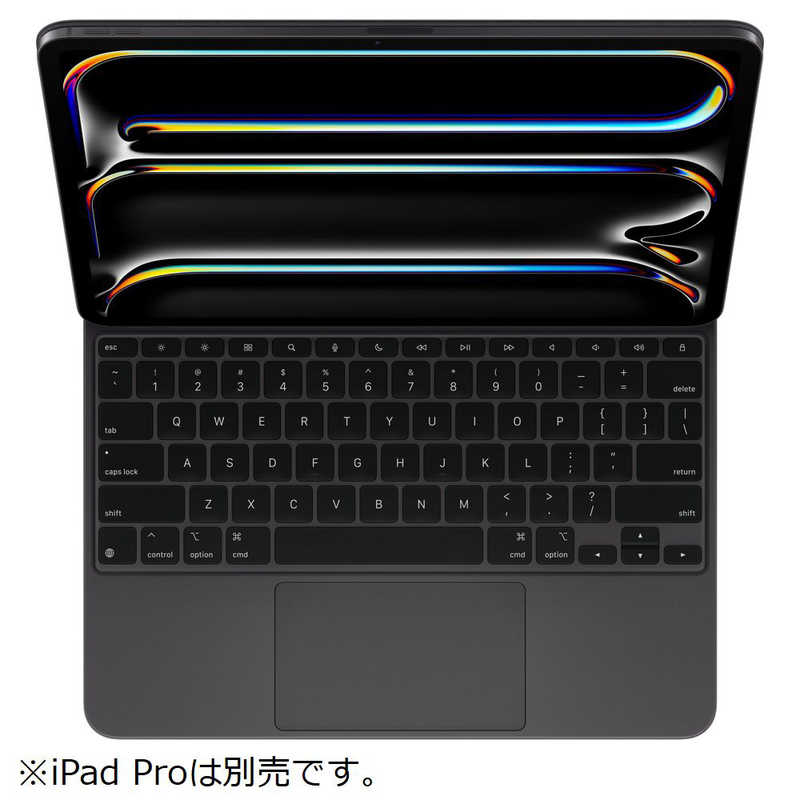 アップル アップル 13インチiPad Pro(M4) 用Magic Keyboard 英語(US) ブラック MWR53LL/A MWR53LL/A