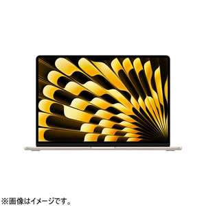 アップル (カスタマイズモデル) 15インチMacBook Air: 8コアCPUと10コアGPUを搭載したApple M3チップ 8GB 512GB SSD USキーボード - スターライト CTOMRYT3JA アップル (カスタマイズモデル) 15インチMacBook Air: 8コアCPUと10コアGPUを搭載したApple M3チップ 8GB 512GB SSD USキーボード - スターライト CTOMRYT3JA