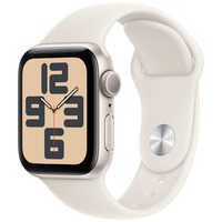アップル Apple Watch SE(GPSモデル)- 40mmスターライトアルミニウム 