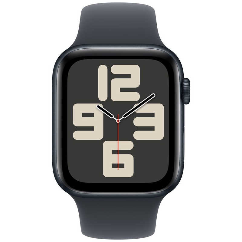 アップル アップル Apple Watch SE(GPSモデル)- 44mmミッドナイトアルミニウムケースとミッドナイトスポーツバンド - M/L MXEK3JA MXEK3JA