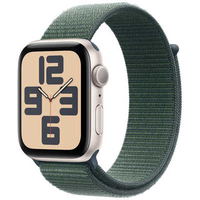 アップル Apple Watch SE(GPSモデル)- 44mmスターライトアルミニウム 