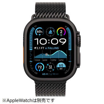 アップル 49mmケース用ブラックチタンミラネーゼループ - M MXKG3FEA 
