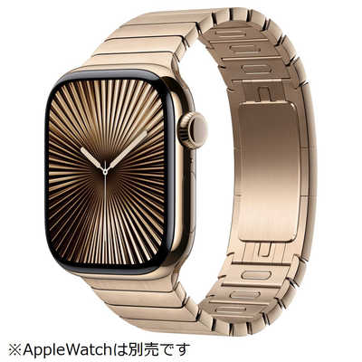 アップル 42mmケース用ゴールドリンクブレスレット MXMC3FEA の通販 
