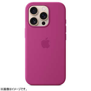 アップル MagSafe対応 iPhone 16 Pro シリコーンケース フクシア MYYN3FE/A