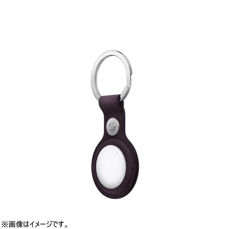 アップル アップル AirTag ファインウーブンキーリング　ブラックベリー MA7K4FEA MA7K4FEA