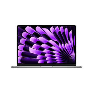 アップル MacBook Air 13インチ 8CPU/8GPU M3 16GB 256GB SSD スペースグレイ MC8G4J/A