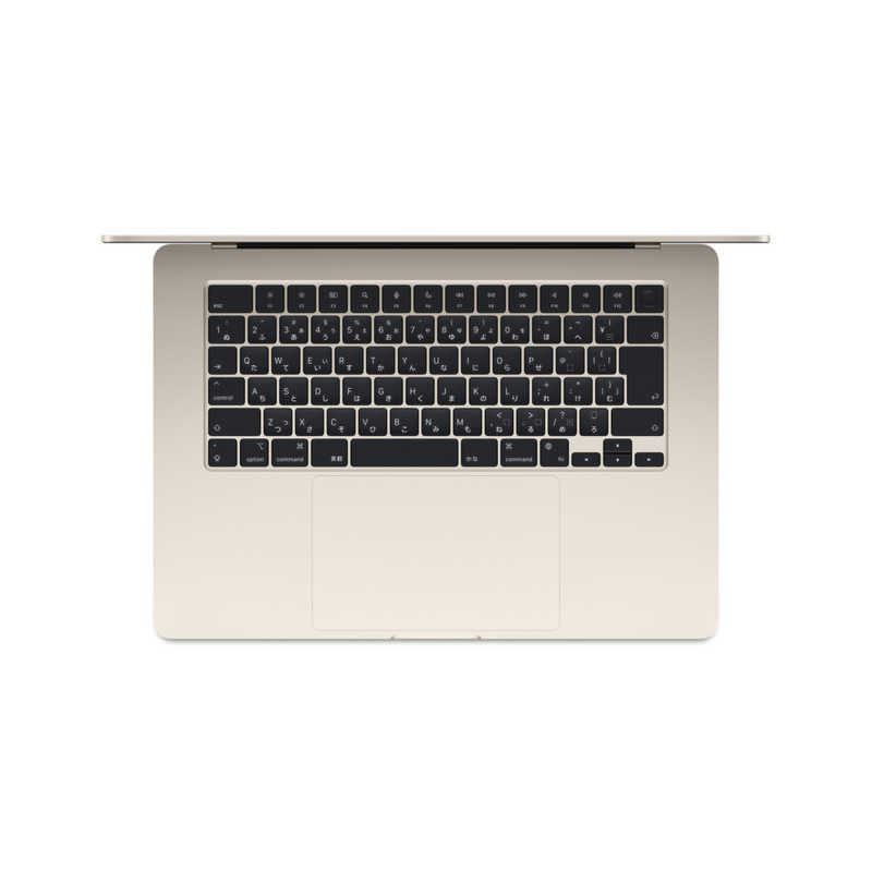 アップル アップル MacBook Air 15インチ 8CPU/10GPU M3 24GB 512GB SSD スターライト MC9K4J/A MC9K4J/A