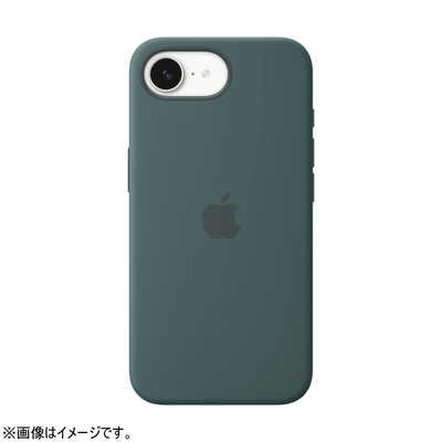 MagSafe対応iPhone 16 Proシリコーンケース – レイクグリーン