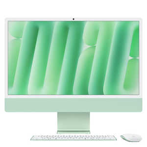 アップル (カスタマイズモデル)iMac M4 (10コアCPU/10コアGPU)Nano-texture ［23.5型 /Apple M4 /メモリ：16GB /SSD：256GB］ グリーン CTOIMAC202411GR