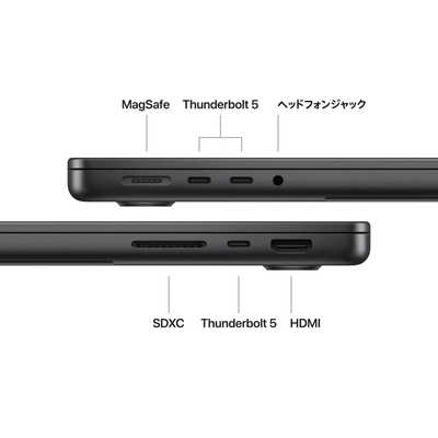 MacBook Pro M4 スペースブラック本体　usキーボード アップル (カスタマイズモデル) Macbook Pro 14インチ M4 Max