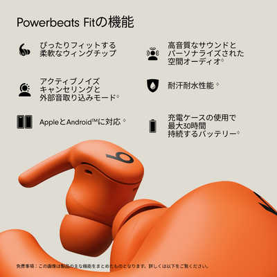 BEATSBYDRDRE 完全ワイヤレスイヤホン Powerbeats Fit [ワイヤレス