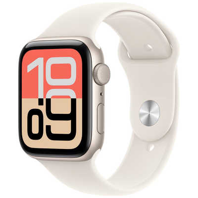 日用品/生活雑貨 apple watch seri 3 アップル Apple Watch SE 3(GPSモデル)- 44mmスターライトアルミニウム
