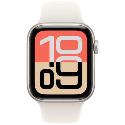 アップル Apple Watch SE 3(GPSモデル)- 44mmスターライトアルミニウム
