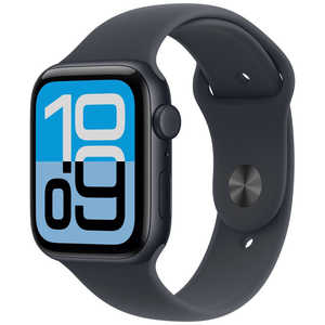 アップル Apple Watch SE 3(GPS + Cellularモデル)- 44mmミッドナイトアルミニウムケースとミッドナイトスポーツバンド - M/L MEPJ4J/A アップル Apple Watch SE 3(GPS + Cellularモデル)- 44mmミッドナイトアルミニウムケースとミッドナイトスポーツバンド - M/L MEPJ4J/A